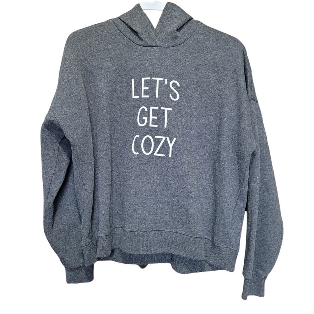 Let's get cozy graphic sweatshirt